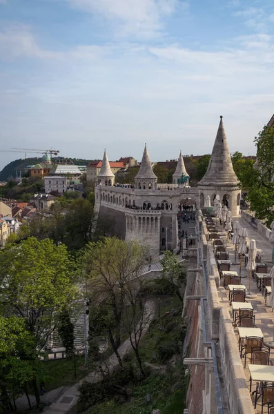 匈牙利布达佩斯城堡区的渔民堡垒 — 图库照片