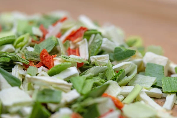 Légumes Soupes Séchés Gros Plan — Photo