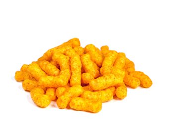 Fıstık taklaları, beyaz arka planda izole edilmiş.