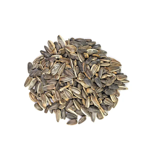 Sunflower Seeds Isolated White Background — Stock Photo, Image