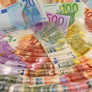 Çökmüş ve deforme olmuş banknotlar, kara para aklama, sembolik temsil