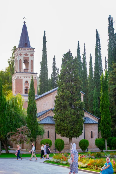 Gürcistan, Sighnaghi 'deki St. Nino Bodbe manastırı. — Stok fotoğraf