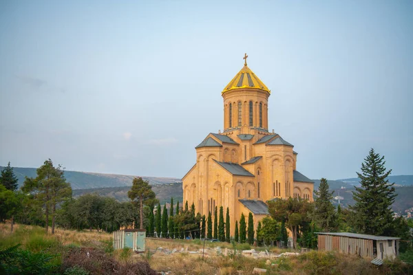 Цминда Самеба Православный Собор Тбилиси Высокое Качество Фото — стоковое фото
