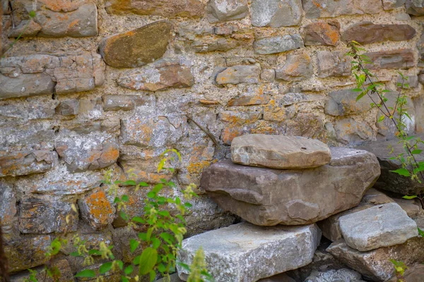 Pedras Nas Ruínas Igreja Quetera Foto Alta Qualidade — Fotografia de Stock