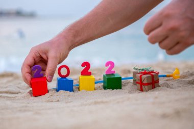 Kumsalda 2022 yılının rakamlarını el ile belirleyin.