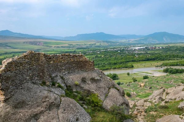 Uplistsikhe eines der wichtigsten Denkmäler der georgischen Kultur — Stockfoto