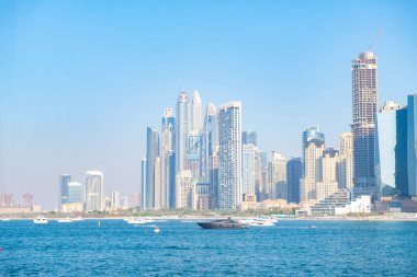 Adadan Dubai 'deki Basra Körfezi' ne güzel bir manzara.