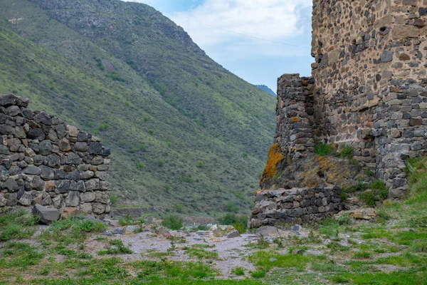 グルジアのヘルトヴィシ要塞の塔 — ストック写真