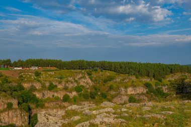 Tsalko Kanyonu 'ndaki Gürcistan' ın muhteşem manzarası