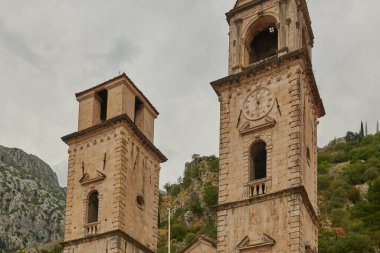 Perast Karadağ 'da bir şehir. Karadağ' da antik bir şehir.