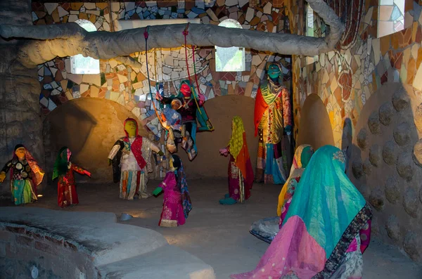 Hindistan, Chandigarh 'da bulunan bir kaya bahçesi.