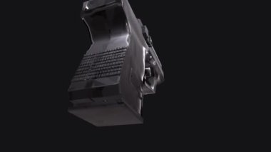 22 Calibur Tabancasının CG Turntable 'ı