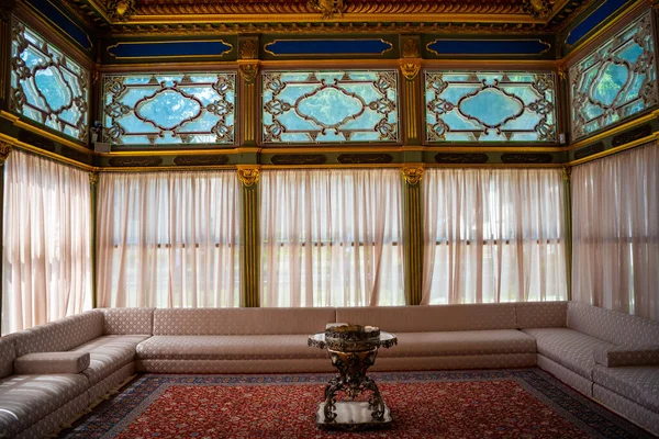 Estambul Turquía Mayo 2022 Interior Del Palacio Topkapi Detalle Decoración — Foto de Stock