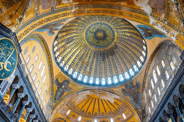 Ayasofya Nın Içi Ulu Cami Eski Adıyla Kilise Stanbul Türkiye — Stok fotoğraf