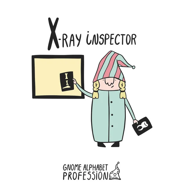 Şirin Cüce Alfabe Mesleği. X harfi - X-ray müfettişi