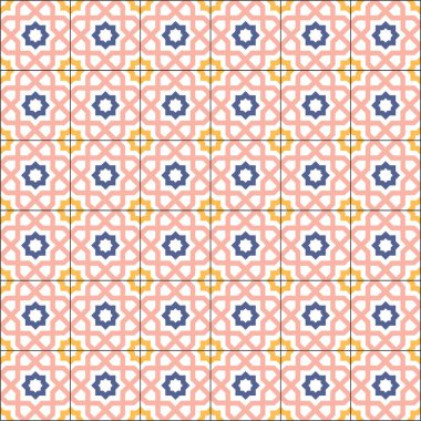 Döşeme kiremitleri pürüzsüz. Vektör deseni