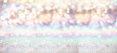 Web sitesi için soyut hafif Noel afişi. Metin için boş alanı olan Noel arkaplanı