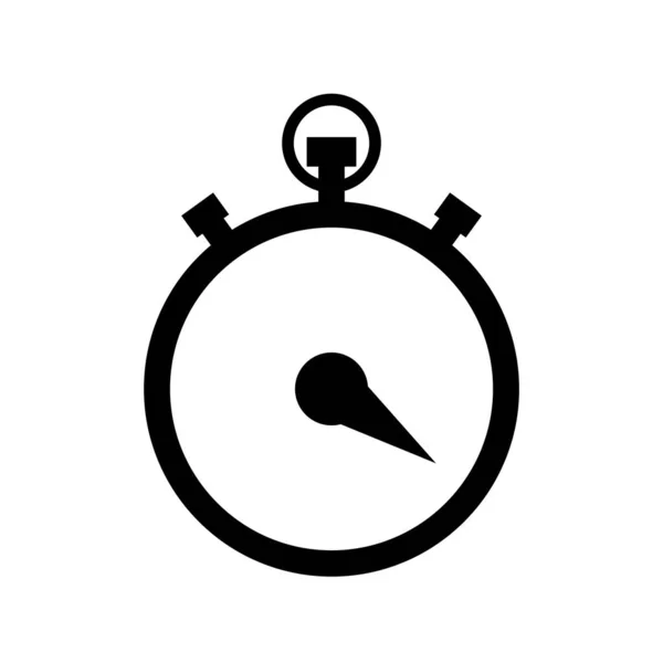 Εικονογράφηση Διάνυσμα Γραφικό Του Σχεδιασμού Λογότυπου Stopwatch — Διανυσματικό Αρχείο