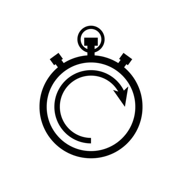 Illustration Graphique Vectoriel Conception Logo Chronomètre — Image vectorielle