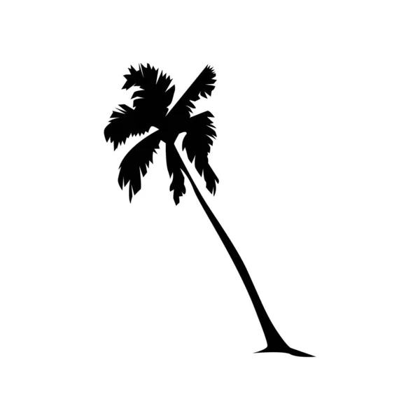 Ілюстрація Векторна Графіка Значка Кокосового Дерева — стоковий вектор