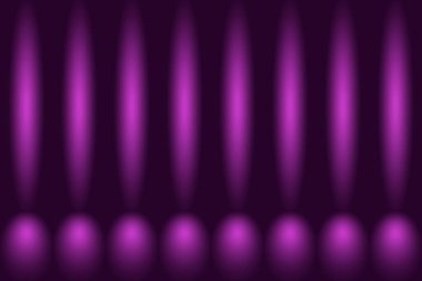 Stüdyo Arkaplan Konsepti - Ürün için Karanlık Gradyan mor stüdyo odası arka planı.