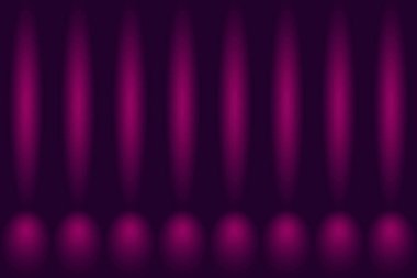 Stüdyo Arkaplan Konsepti - Ürün için Karanlık Gradyan mor stüdyo odası arka planı.