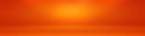 Abstract Oranje achtergrond lay-out ontwerp, studio, kamer, web template, Business rapport met gladde cirkel gradiënt kleur. — Stockfoto