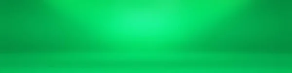 Luxusní prostý Green gradient abstraktní studio pozadí prázdný pokoj s prostorem pro váš text a obrázek — Stock fotografie