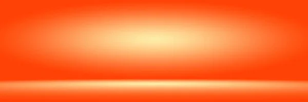Pomarańczowe tło studio fotograficzne pionowe z miękką winietą. Miękkie tło gradientowe. Malowane tło pracowni płótna. — Zdjęcie stockowe