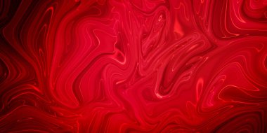 Mermer efektli, yaratıcı, soyut, karışık mercan rengi boya, panorama