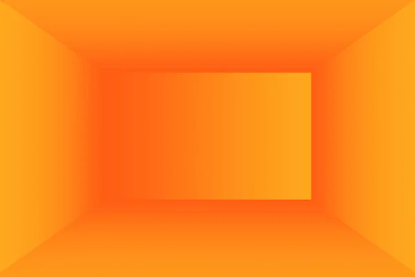 Abstraktní oranžové pozadí rozvržení design, studio, pokoj, webové šablony, obchodní zpráva s hladkým kruh gradient barva. — Stock fotografie