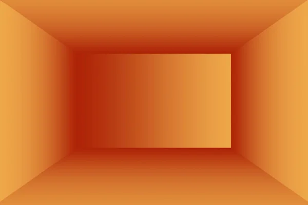 Abstrakt Orange bakgrund layout design, studio, rum, webb mall, Affärsrapport med slät cirkel lutning färg. — Stockfoto