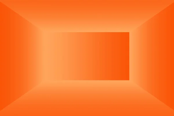 Abstrakt Orange bakgrund layout design, studio, rum, webb mall, Affärsrapport med slät cirkel lutning färg. — Stockfoto