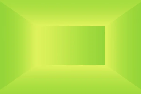 Lujo llano verde gradiente abstracto estudio fondo habitación vacía con espacio para su texto y la imagen — Foto de Stock