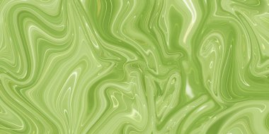 Şeffaf yeşil yaratıcılık, modern sanat. Mürekkep renkleri inanılmaz derecede parlak, aydınlık, şeffaf, serbest akış ve çabucak kurudur. Doğal model, lüks. Soyut sanat eseri, moda tarzı