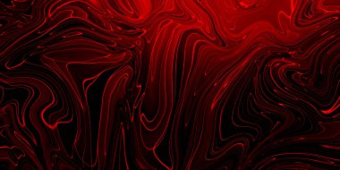 Mermer efektli, yaratıcı, soyut, karışık mercan rengi boya, panorama