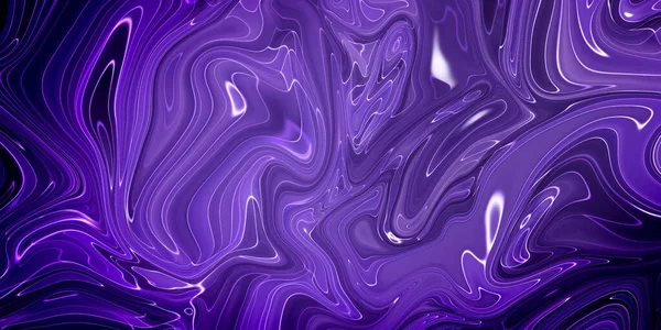 Liquid Purple art painting, abstract colorful background with color splash and paints, modern art — Stock Photo, Image