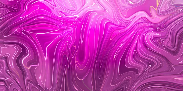 Flytande lila konst målning, abstrakt färgglad bakgrund med färg stänk och färger, modern konst — Stockfoto