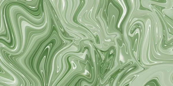 Transparent Grøn kreativitet, moderne kunst. Blæk farver er utroligt lyse, lysende, gennemskinnelige, fritflydende og tørre hurtigt. Naturligt mønster, luksus. Abstrakt kunstværk, trendy stil - Stock-foto