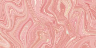 Mermer sıvı efektli yaratıcı soyut karışık kırmızı boya, panorama