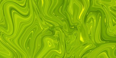 Şeffaf yeşil yaratıcılık, modern sanat. Mürekkep renkleri inanılmaz derecede parlak, aydınlık, şeffaf, serbest akış ve çabucak kurudur. Doğal model, lüks. Soyut sanat eseri, moda tarzı