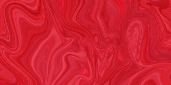 Творческая абстрактная смешанная коралловая цветовая живопись с мраморным эффектом, панорама — стоковое фото