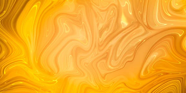 Sárga és arany olaj festék elvont háttér. Olajfesték Sárga és arany Olajfesték a háttérben. Sárga és arany márvány minta textúra elvont háttér — Stock Fotó