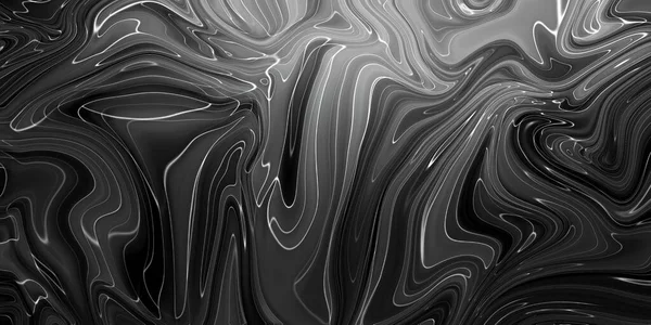 Textura de tinta de mármore preto acrílico pintado ondas fundo textura. padrão pode ser usado para papel de parede ou telha da parede da pele luxuoso . — Fotografia de Stock