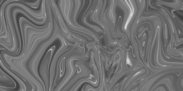 Abstraktní mramorová textura. Černobílé šedé pozadí. Ruční výroba — Stock fotografie