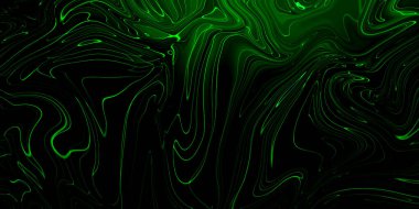 Şeffaf yeşil yaratıcılık, modern sanat. Mürekkep renkleri inanılmaz derecede parlak, aydınlık, şeffaf, serbest akış ve çabucak kurudur. Doğal model, lüks. Soyut sanat eseri, moda tarzı