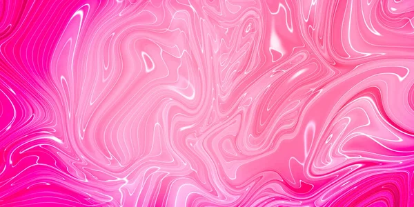 Virvlar av marmor eller krusningar av agat. Flytande marmor konsistens med rosa färger. Abstrakt målning bakgrund för tapeter, affischer, kort, inbjudningar, webbplatser. Flytande konst — Stockfoto