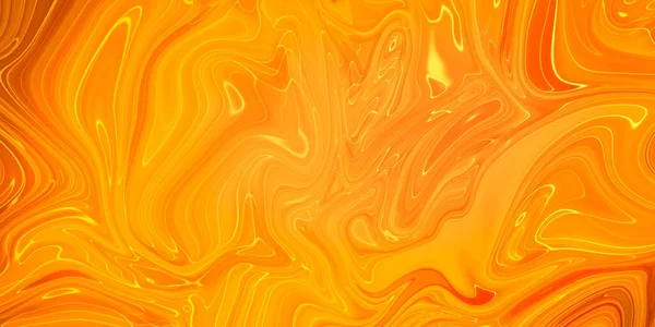 Abstraktní oranžové barvy pozadí. Akrylové textura s mramorovým vzorem — Stock fotografie