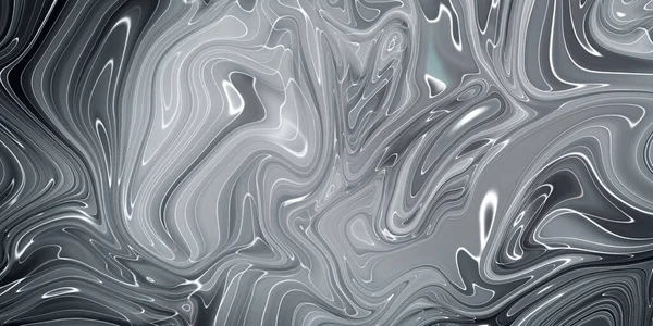 Tinta de mármol negro textura acrílico pintado ondas textura fondo. patrón se puede utilizar para el fondo de pantalla o azulejo de pared de piel lujoso . — Foto de Stock
