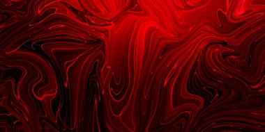 Mermer efektli, yaratıcı, soyut, karışık mercan rengi boya, panorama